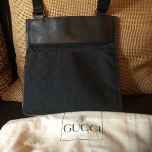 Authentic Gucci Black Crossbody Bag